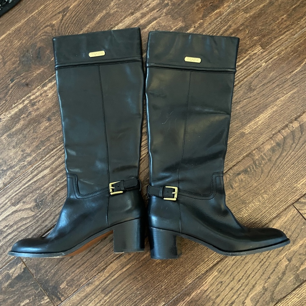 Coach Stacy Riding Boots - 7.5
